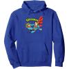 imageAmazon Essentials DC Comics Superman Action Punch Comic Square Pullover HoodieRoyal Blue