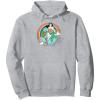 imageAmazon Essentials DC Comics Wonder Woman Lasso Rainbow World Pullover HoodieHeather Grey