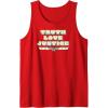 imageAmazon Essentials DC Comics Wonder Woman Truth Love Justice Tank TopRed