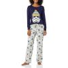 imageAmazon Essentials Disney  Marvel  Star Wars Womens Flannel Pajama Sleep SetsStar Wars Winter  Womens