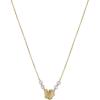 imageAmazon Essentials Disney Plated Cubic Zirconia Lilo ampamp Stitch Hibiscus Flower Pendant Necklace