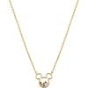 imageAmazon Essentials Disney Plated MultiColor Cubic Zirconia Mickey Mouse Pendant Necklace