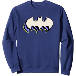 imageAmazon Essentials DC Comics Batman 3D Bat Logo SweatshirtNavy Blue