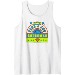 imageAmazon Essentials DC Comics This Looks Like a Job for Superman Tank TopWhite