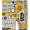 imageAmazon Essentials Boys and Toddlers Flannel Pajama Sleep Sets  Discontinued ColorsYellow  Star Wars Comic  Kids