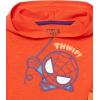 imageAmazon Essentials Disney  Marvel  Star Wars Boys and Toddlers Lightweight Hooded LongSleeve TShirts Pack of 2Marvel Spiderman Web