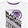 imageAmazon Essentials Disney  Marvel  Star Wars Boys and Toddlers LongSleeve TShirts Previously Spotted Zebra Pack of 4Marvel Black Panther