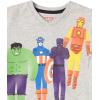 imageAmazon Essentials Disney  Marvel  Star Wars Boys and Toddlers ShortSleeve VNeck TShirts Pack of 4Marvel Icons