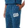 imageAmazon Essentials Disney  Marvel  Star Wars Mens Fleece Sweatpant Available in Big ampamp TallStar Wars Logo Ships