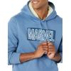 imageAmazon Essentials Disney  Marvel  Star Wars Mens SherpaLined FullZip Hoodie SweatshirtsMarvel Logo