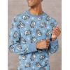 imageAmazon Essentials Disney  Marvel  Star Wars Mens SnugFit Pajama Sleep SetsNightmare Santa Jack  Mens Snugfit