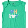 imageAmazon Essentials Disney  Marvel  Star Wars Unisex Babies Sleeveless Bodysuits Pack of 6Mickey Oh Boy
