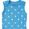 imageAmazon Essentials Disney  Marvel  Star Wars Unisex Babies Sleeveless Bodysuits Pack of 6Mickey Oh Boy