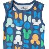 imageAmazon Essentials Disney  Marvel  Star Wars Unisex Babies Sleeveless Bodysuits Pack of 6Mickey Oh Boy