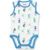 imageAmazon Essentials Disney  Marvel  Star Wars Unisex Babies Sleeveless Bodysuits Pack of 6Mickey Oh Boy