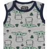 imageAmazon Essentials Disney  Marvel  Star Wars Unisex Babies Sleeveless Bodysuits Pack of 6Star Wars the Child