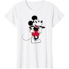 imageAmazon Essentials Disney Mens Standing and Smiling Retro Mickey TShirt White SmallWhite