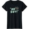imageAmazon Essentials Mens Mickey Oh Boy TShirt Black SmallBlack