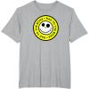 imageAmazon Essentials Mens Nightmare Before Christmas Jack Circle Rad To The Bone TShirt Black Graphic Print SmallHeather Grey