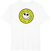 imageAmazon Essentials Mens Nightmare Before Christmas Jack Circle Rad To The Bone TShirt Black Graphic Print SmallWhite