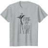 imageAmazon Essentials Mens Nightmare Before Christmas Jack Living My Best Life Graphic TShirt White SmallHeather Grey