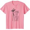 imageAmazon Essentials Mens Nightmare Before Christmas Jack Living My Best Life Graphic TShirt White SmallPink