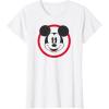 imageAmazon Essentials Mens Smiling Mickey in Red Circle TShirt White SmallWhite