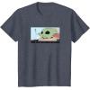 imageAmazon Essentials Mens The Mandalorian Sad Grogu Wants Snacks TShirt Grey SmallHeather Blue