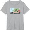 imageAmazon Essentials Mens The Mandalorian Sad Grogu Wants Snacks TShirt Grey SmallHeather Grey