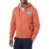 imageAmazon Essentials Disney  Marvel  Star Wars Mens SherpaLined FullZip Hoodie SweatshirtsMarvel Comic Logo