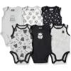 imageAmazon Essentials Disney  Marvel  Star Wars Unisex Babies Sleeveless Bodysuits Pack of 6Star Wars Tiny Trooper