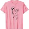 imageAmazon Essentials Mens Nightmare Before Christmas Jack Living My Best Life Graphic TShirt White SmallPink