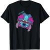 imageAmazon Essentials Stitch Halloween Bat Costume Lets Hang TShirtBlack