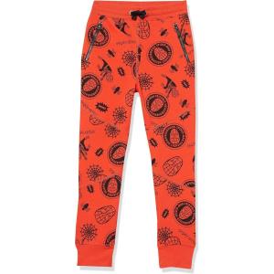 imageAmazon Essentials Disney  Marvel  Star Wars Boys and Toddlers ZipPocket Fleece Jogger Pants Previously Spotted ZebraMarvel Spiderman