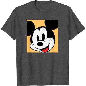 imageAmazon Essentials Disney Mickey Boxed Portrait TShirtDark Heather Grey