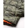 imageAmazon Essentials Babies Toddlers and Boys Heavyweight Hooded Puffer JacketDark Military Green Camouflage