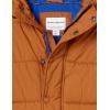imageAmazon Essentials Babies Toddlers and Boys Heavyweight Hooded Puffer JacketLight Brown