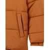 imageAmazon Essentials Babies Toddlers and Boys Heavyweight Hooded Puffer JacketLight Brown