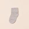 imageAmazon Essentials Baby Socks Unisex Turn Cuff 6 PairsLight GreyWhite