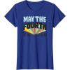 imageAmazon Essentials Boys May the Fourth Be With You Multi Color TShirt Blue SmallRoyal Blue