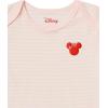 imageAmazon Essentials Disney  Marvel  Star Wars  Princess Baby Girls ShortSleeve Bodysuits Pack of 6Minnie Rainbow Chaser