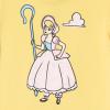 imageAmazon Essentials Disney  Marvel  Star Wars  Princess Girls and Toddlers Snugfit Cotton Pajamas Pack of 33piece Toy Story Bo Peep Set