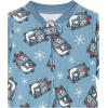 imageAmazon Essentials Disney  Marvel  Star Wars Unisex Babies and Toddlers SnugFit Cotton Footed Pajamas MultipacksNightmare Santa Jack  Sleep  Play