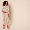 imageAmazon Essentials Disney  Marvel  Star Wars Womens SnugFit Cotton Pajama Sleepwear SetsMarvel Holiday Bricks