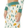 imageAmazon Essentials Disney  Marvel  Star Wars Womens SnugFit Cotton Pajama Sleepwear SetsPooh Holiday Forest  Womens Snug Fit