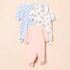 imageAmazon Essentials Disney  Star Wars  Princess Baby Girls Cotton Coveralls Pack of 3Alice Tea Party