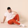imageAmazon Essentials Mens Active Sweat JoggerRust Orange