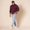 imageAmazon Essentials Mens Pullover Sweatshirt Hoodie Big ampamp Tall Options AvailableBurgundy