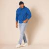 imageAmazon Essentials Mens Pullover Sweatshirt Hoodie Big ampamp Tall Options AvailableCobalt Blue