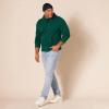 imageAmazon Essentials Mens Pullover Sweatshirt Hoodie Big ampamp Tall Options AvailableForest Green